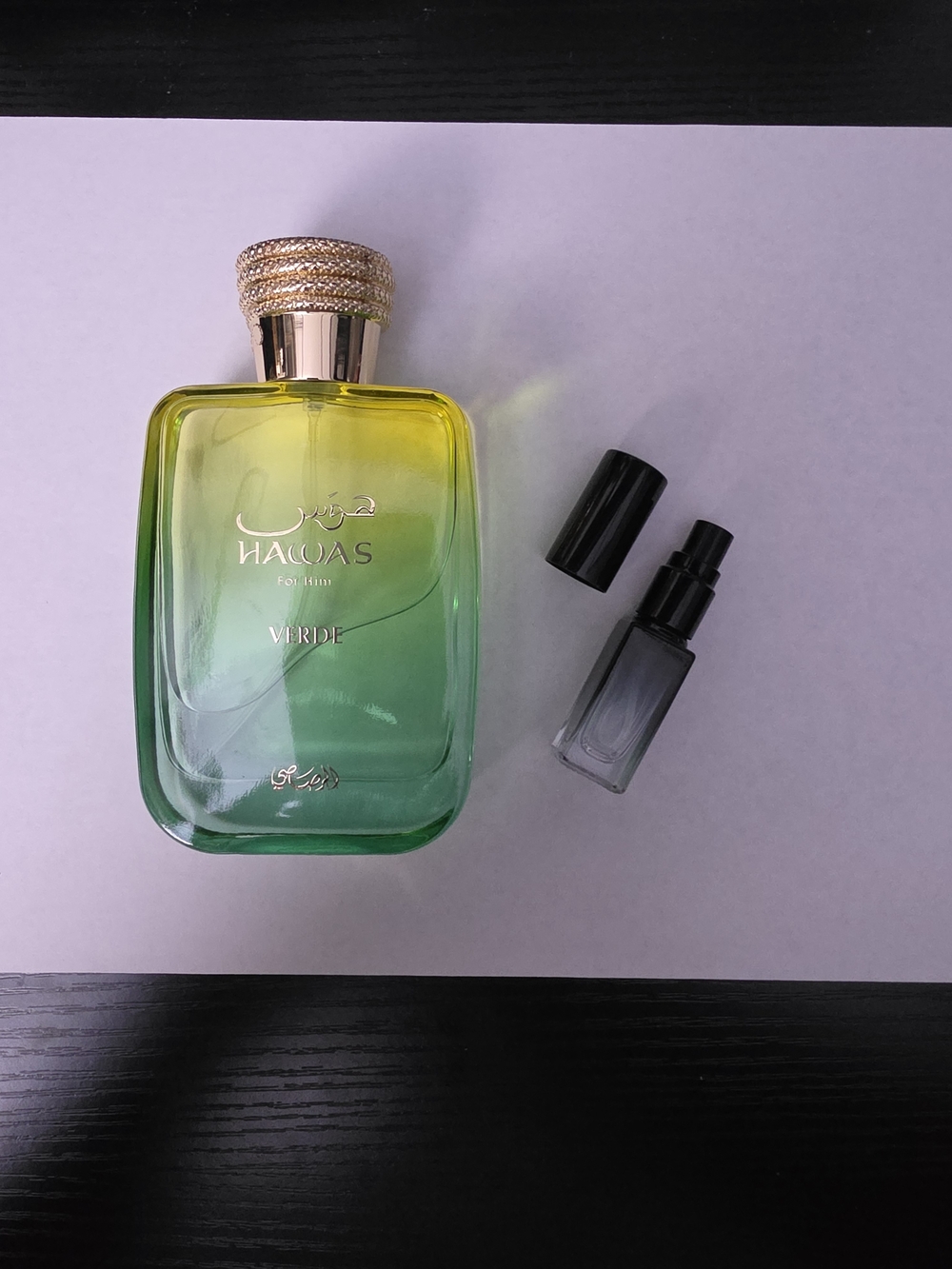 Hawas Verde Decant 5ml (0.16 FlOz)